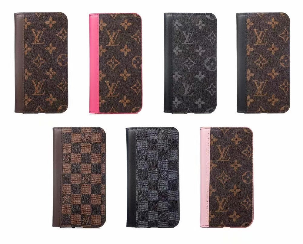 Louis Vuitton Leather iPhone 13 Wallet Case iPhone 12 Pro Max Case