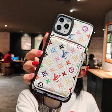 Upcycled Louis Vuitton iPhone X phone case