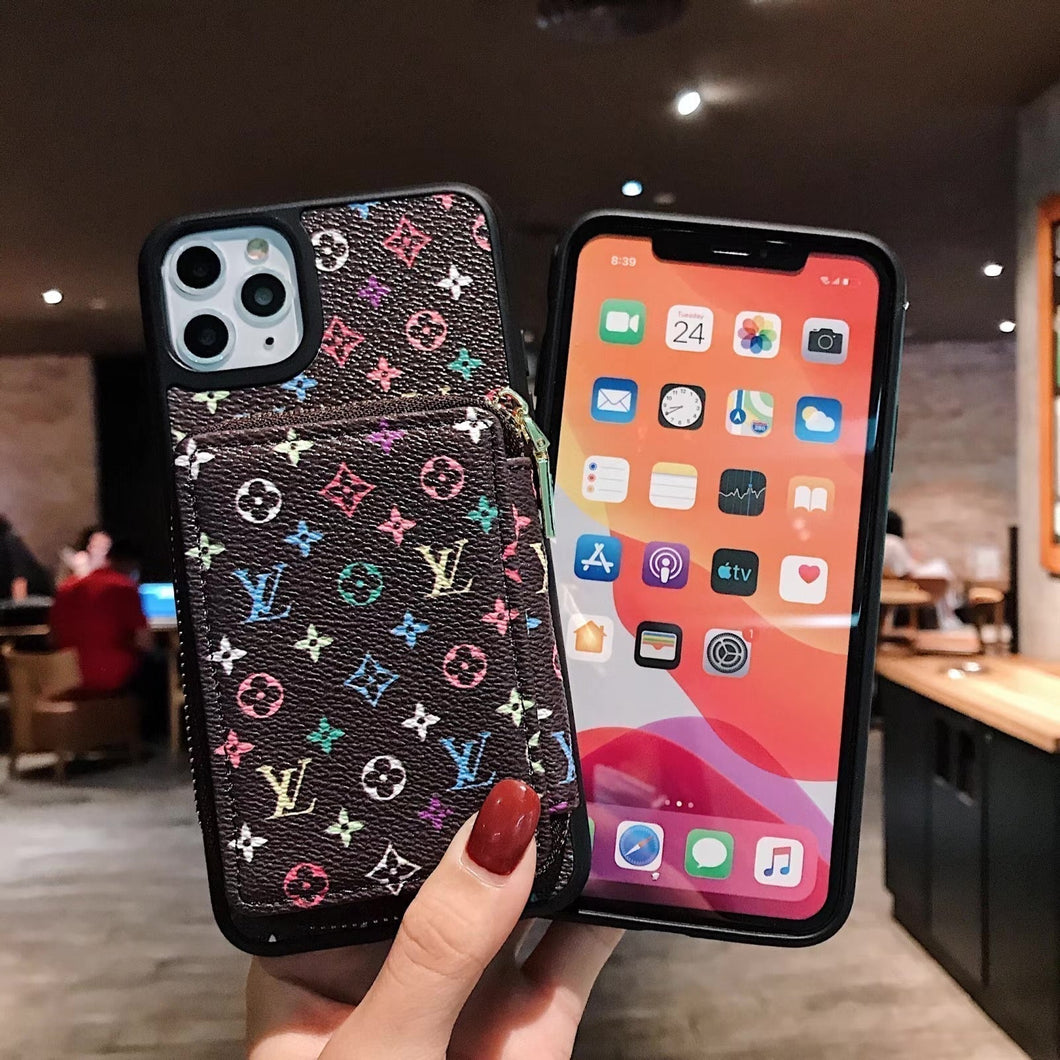 Upcycled Louis Vuitton iPhone 13 Pro Wallet Case – Phone Swag