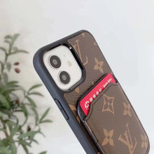 Upcycled Louis Vuitton iPhone 14 phone case