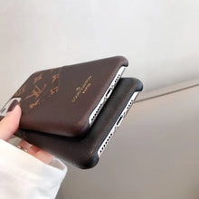 Upcycled Louis Vuitton iPhone XS Max wallet phone case