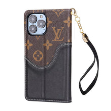 Upcycled Louis Vuitton iPhone 12 Pro Wallet Case