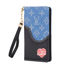 Upcycled Louis Vuitton iPhone 13 Pro Max Wallet Case