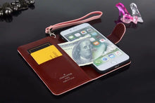 Étui portefeuille en cuir Louis Vuitton pour iPhone 6 / 6s