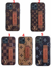 Louis Vuitton Leather Phone Case For iPhone 11