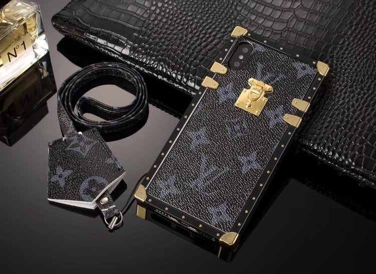 Louis Vuitton Trunk Phone Case For Apple iPhone XS – Phone Swag