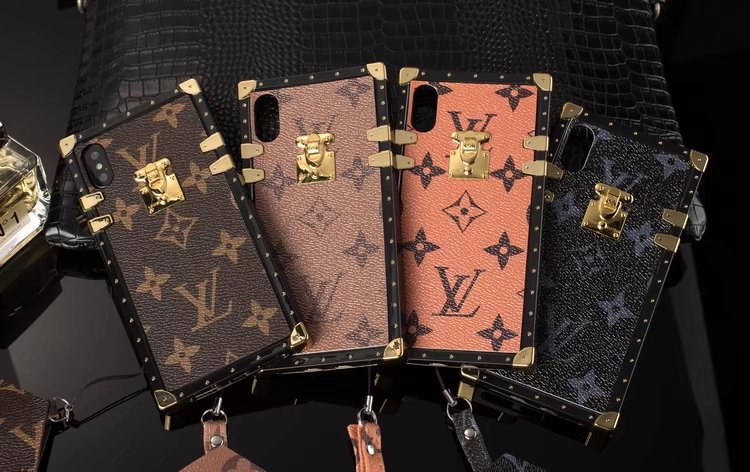 Selling “lighter cases” for $100. It's an LV leather scrap sewn
