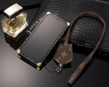 Upcycled Louis Vuitton iPhone X phone case