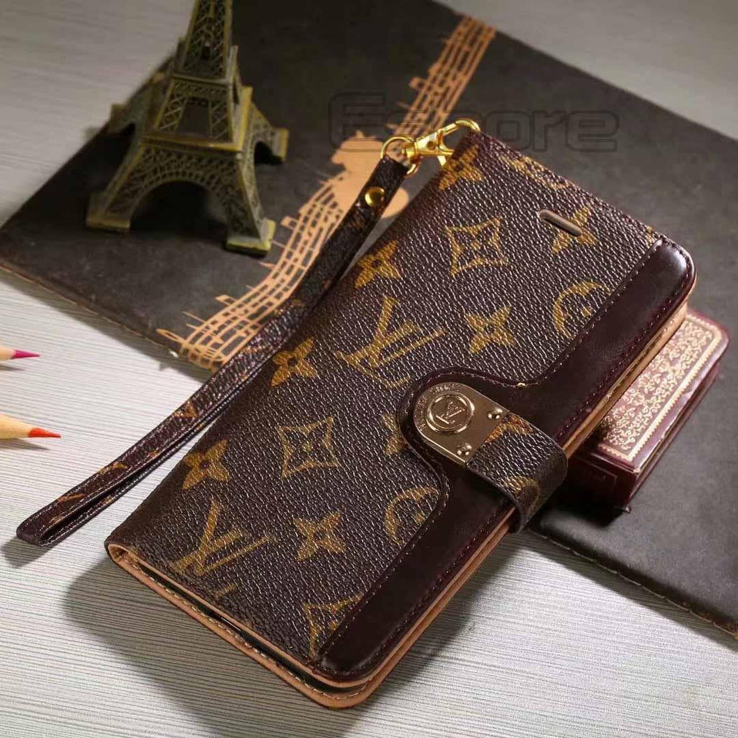 Louis Vuitton Ultra Thin Leather Hard Case for Samsung Galaxy S23
