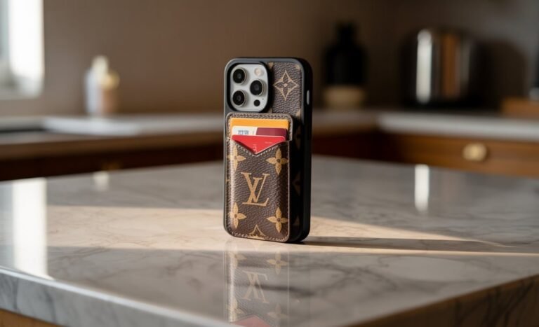 louis vuitton iphone 16 pro case with card holder