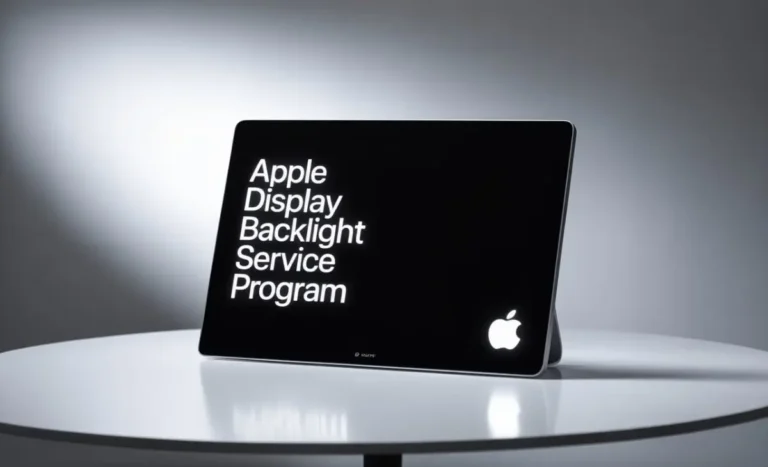 display backlight service program