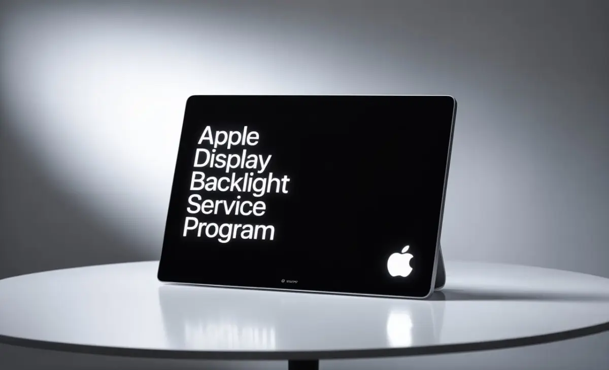 display backlight service program