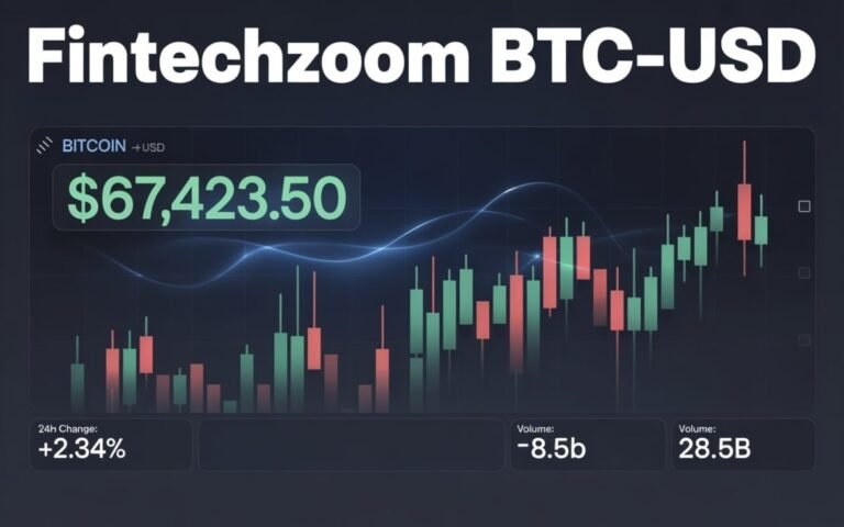 FintechZoom.com Bitcoin USD