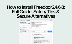 How to Install Freedoor2.4.6.8