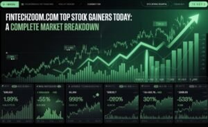 fintechzoom.com top stock gainers today